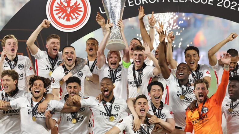 Eintracht Frankfurt se consagró campeón de la Europa League tras 42 años