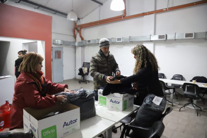 Operativo “solidario” para personas en situación de calle