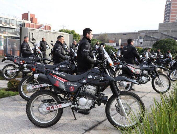 Lanús llegó a 240 móviles en el área de seguridad ciudadana