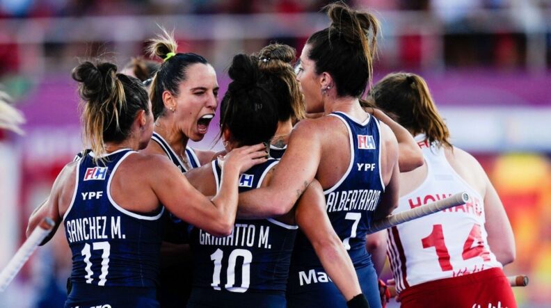 Las Leonas vencieron a Inglaterra y se metieron en las semifinales del Mundial de Hockey