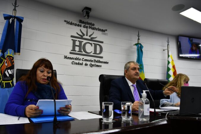 Quilmes: El Concejo Deliberante trató el tema de la empresa Expreso Villa Nueva S.A, el listado de Mayores Contribuyentes y la regularización de las plataformas removibles de expansión decks