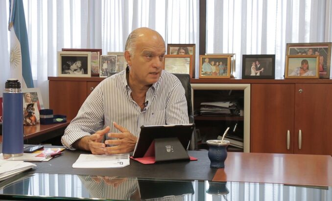 Néstor Grindetti: “La vicepresidenta tiene una tozudez ideológica respecto del campo”