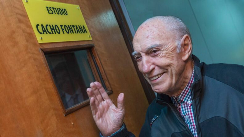 Falleció Cacho Fontana, locutor de radio y de televisión y animador argentino de celebridad nacional