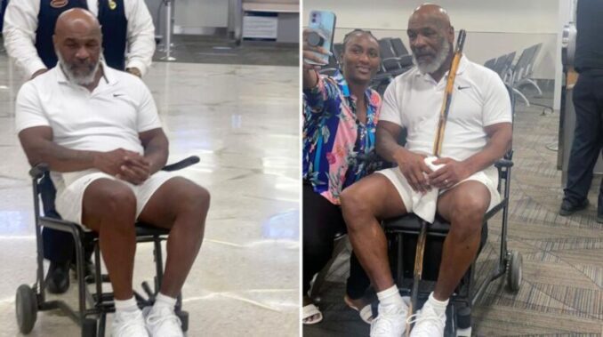 El ex campeón mundial de boxeo Mike Tyson se mueve en silla de ruedas: “La fecha de mi muerte está cerca”