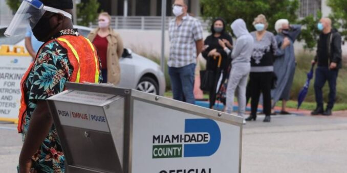 Comienza la votación anticipada en Miami-Dade