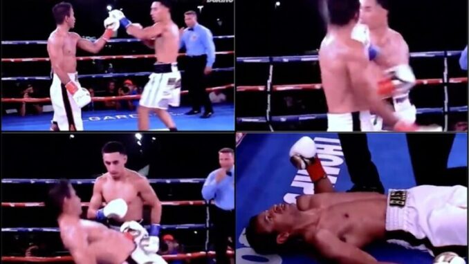 Boxeo: El nocaut de Rubén Torres a Cristian Báez conmociona al mundo  