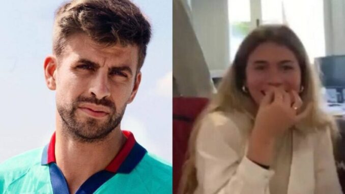 Se conoció la imagen de la nueva novia de Gerard Piqué