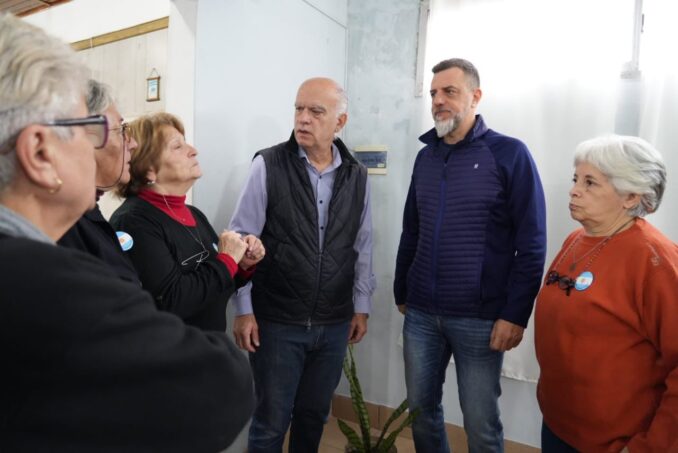 Lanús: apoyo de Ritondo para impulsar un proyecto de ley que endurece las penas de aquellos que delinquen contra adultos mayores