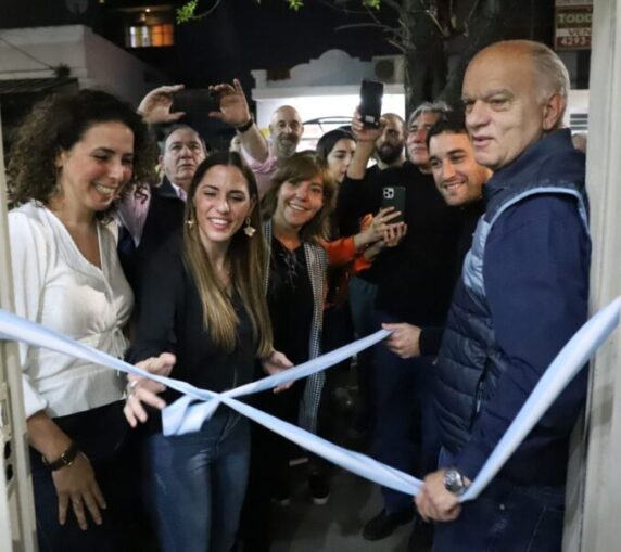 Grindetti inauguró local PRO en Brown y pidió a la militancia "estar cerca de la gente"