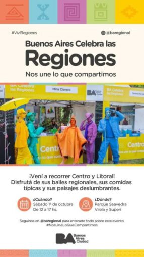 Llega una nueva edición de "Buenos Aires Celebra las Regiones"