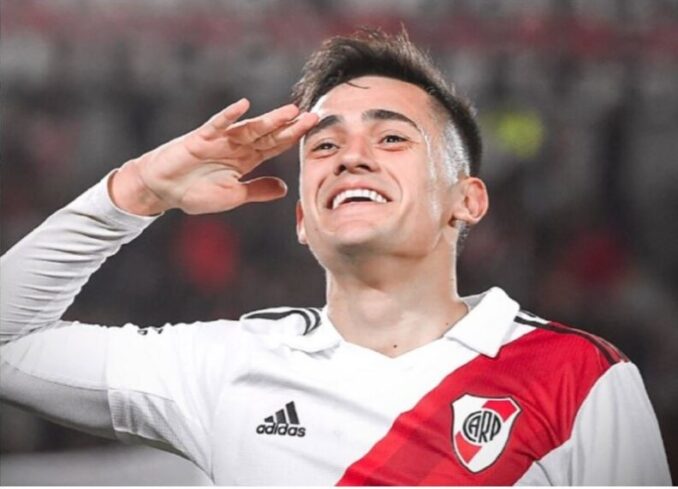 Pablo Solari igualó el récord de Daniel Onega con su hat-trick al Halcón y se metió en la historia de River