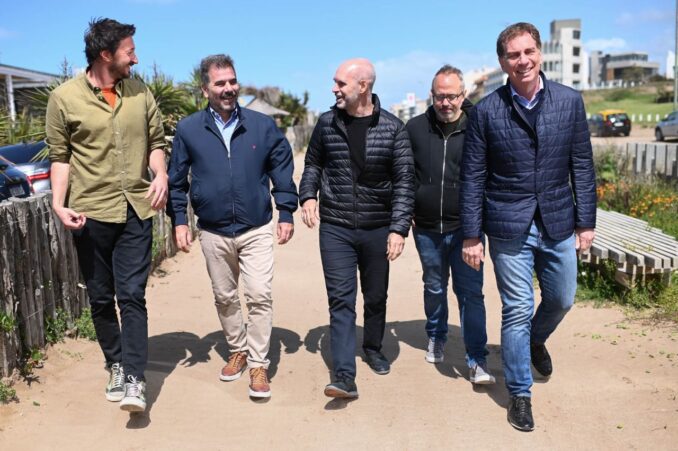 Rodríguez Larreta y Santilli con Ritondo en Pinamar “nos estamos preparando para gobernar”