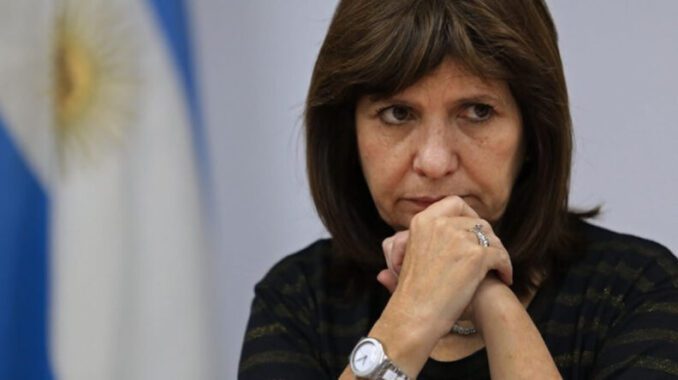 Patricia Bullrich: “Conmigo los aprietes no van, en mi gobierno si violás la ley vas preso, te aviso”