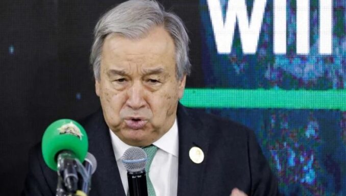 Dura advertencia de la ONU sobre el cambio climático: “La humanidad tiene una elección, cooperar o morir”