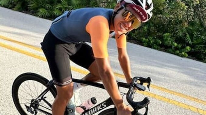 CICLISTA DESTACADA