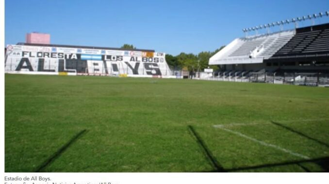 CANCHA DE ALL BOYS