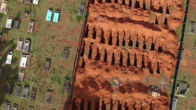 brasil record muertes