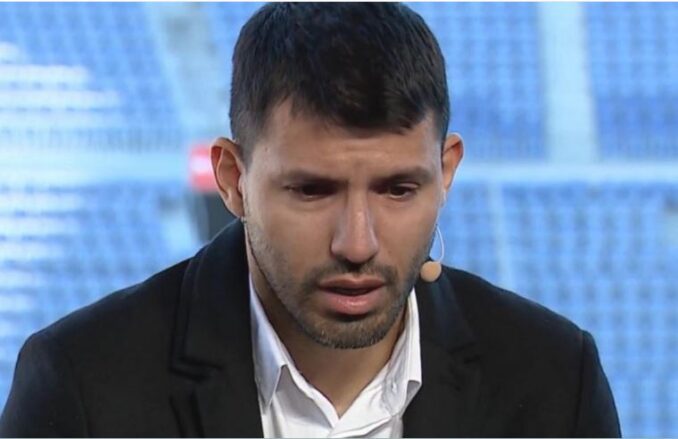 Sergio "Kun" Agüero anunció su retiro entre lágrimas: "He decidido dejar de jugar al fútbol profesional"