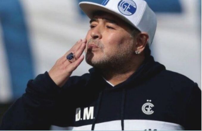 La subasta de Maradona