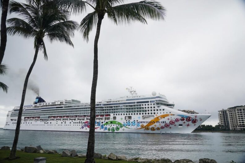 Crucero vuelve a Miami depués de 2 días en el mar por casos de COVID 