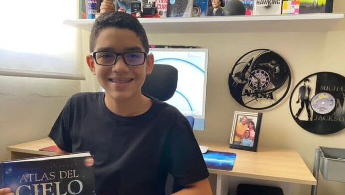 Miguel, el chico venezolano que a sus 13 años descubrió un asteroide y fue reconocido por la NASA