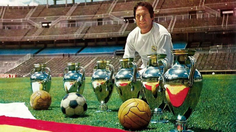 Murió Paco Gento, una gloria del Real Madrid seis veces campeón de Europa