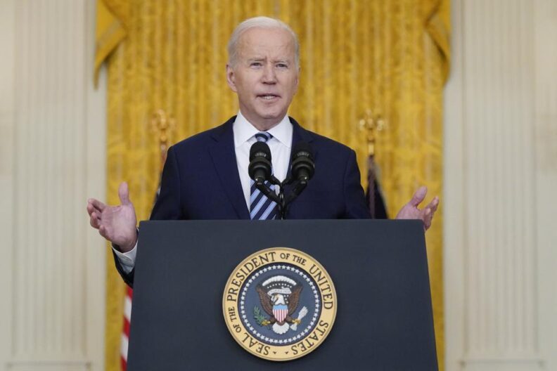 Los estadounidenses quieren que Biden sea más duro con Rusia