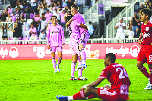 Inter Miami CF venció 2-0 al New York Red Bulls