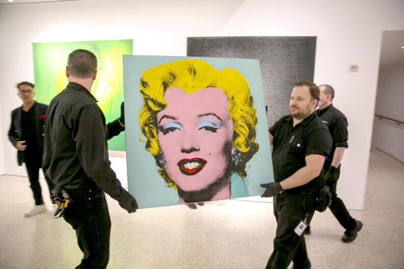 El retrato de Marilyn Monroe realizado por Warhol se convirtió en la segunda obra más cara del mundo