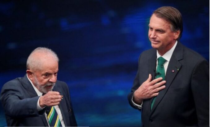 Fuerte cruce entre Lula y Bolsonaro en el primer debate antes del balotaje en Brasil