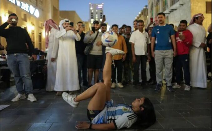 Argentinos en Qatar dispuestos a todo en la final del Mundial
