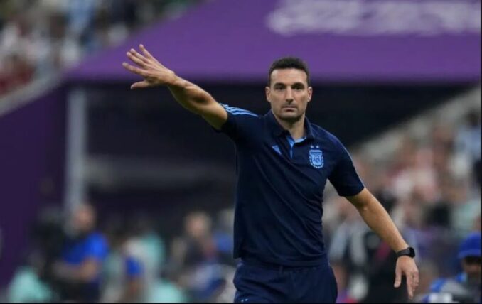 Scaloni, el novato DT que busca el diploma de honor en Qatar