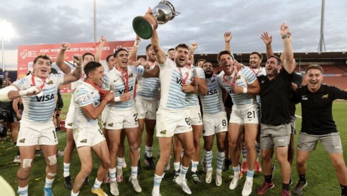 Los Pumas 7s ganaron el Seven de Hamilton con una victoria ante los All Blacks 