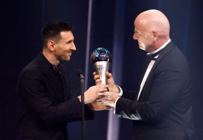 Lionel Messi se quedó con el premio The Best al mejor futbolista del mundo