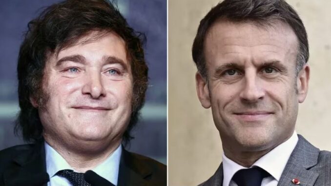 MILEI MACRON destacada